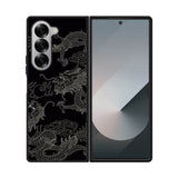 Dragon black and white Samsung Galaxy Z Fold 7 5G Case OV11078