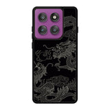 Dragon black and white Motorola Moto Edge 60 Pro Case OV11078