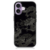 Dragon black and white iPhone 17 Case OV11078