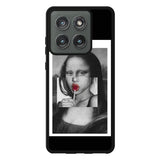 Aesthetic Art Mona lisa Motorola Moto Edge 2025 Case QC11232