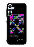 Off White Samsung Galaxy A35 5G Case OV10989