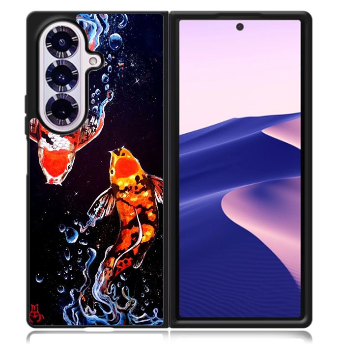 Fish koi Samsung Galaxy Z Fold 7 Case OV11087