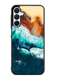 Wave painting Samsung Galaxy A35 5G Case OV10951