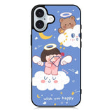 Wish you happy iPhone 16 Plus Case QC10957