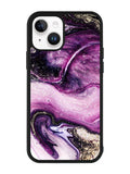 marble purple iPhone 15 Plus Case OV10964