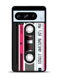 cassette tape pink Google Pixel 8 Pro Case QC11190