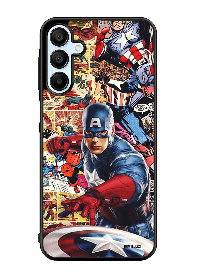 Captain America Samsung Galaxy A15 5G Case OV11189