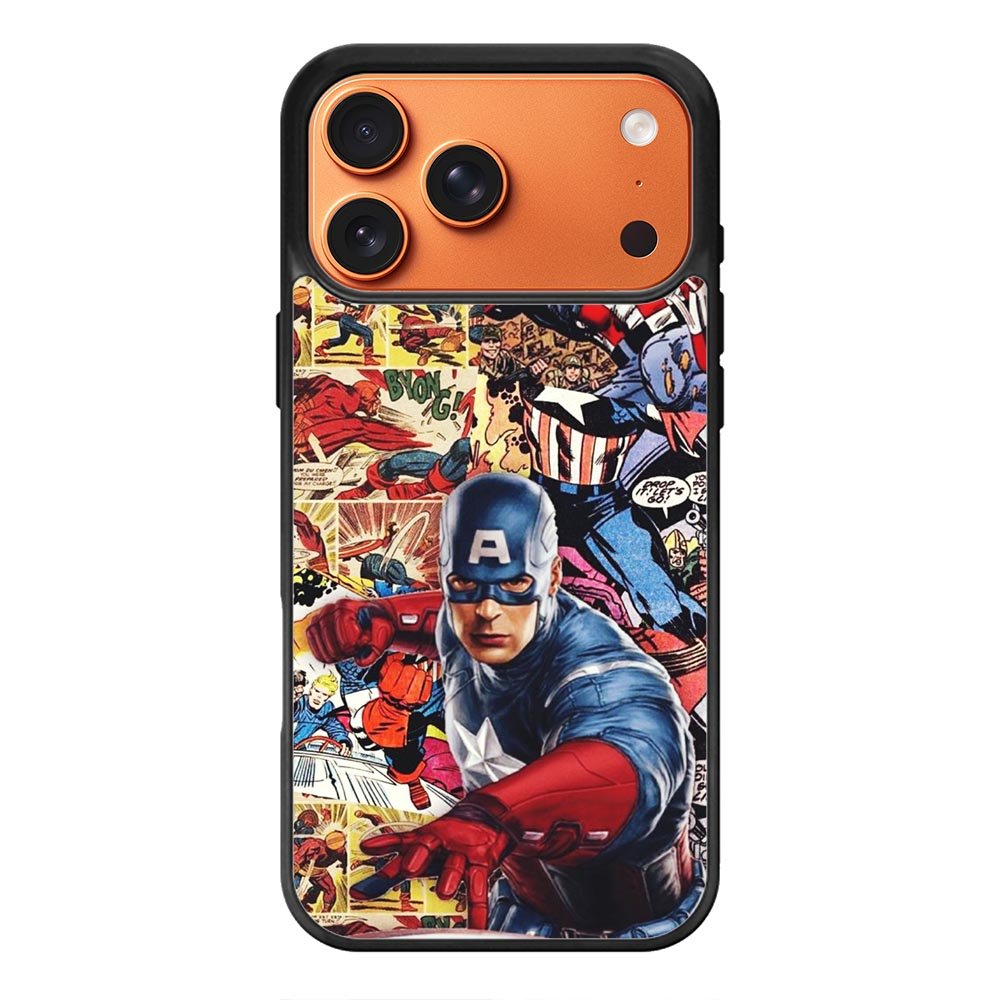 Captain America iPhone 17 Pro Max Case QC11189