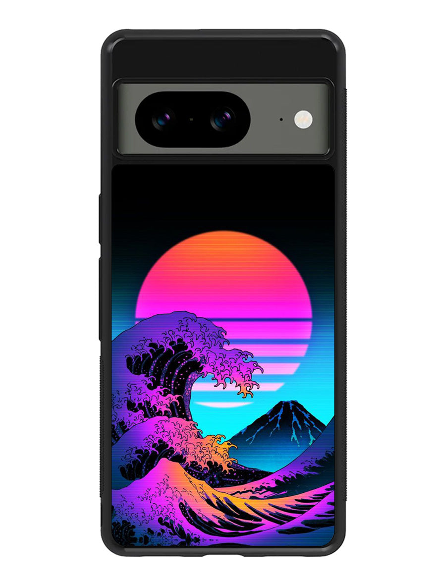 Japanese wave Google Pixel 8A Case QC11121