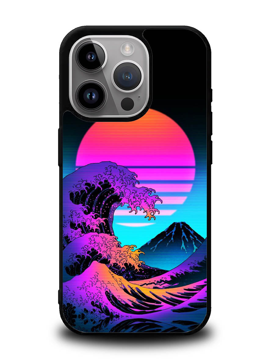 Japanese wave iPhone 14 Pro Max Case QC11121