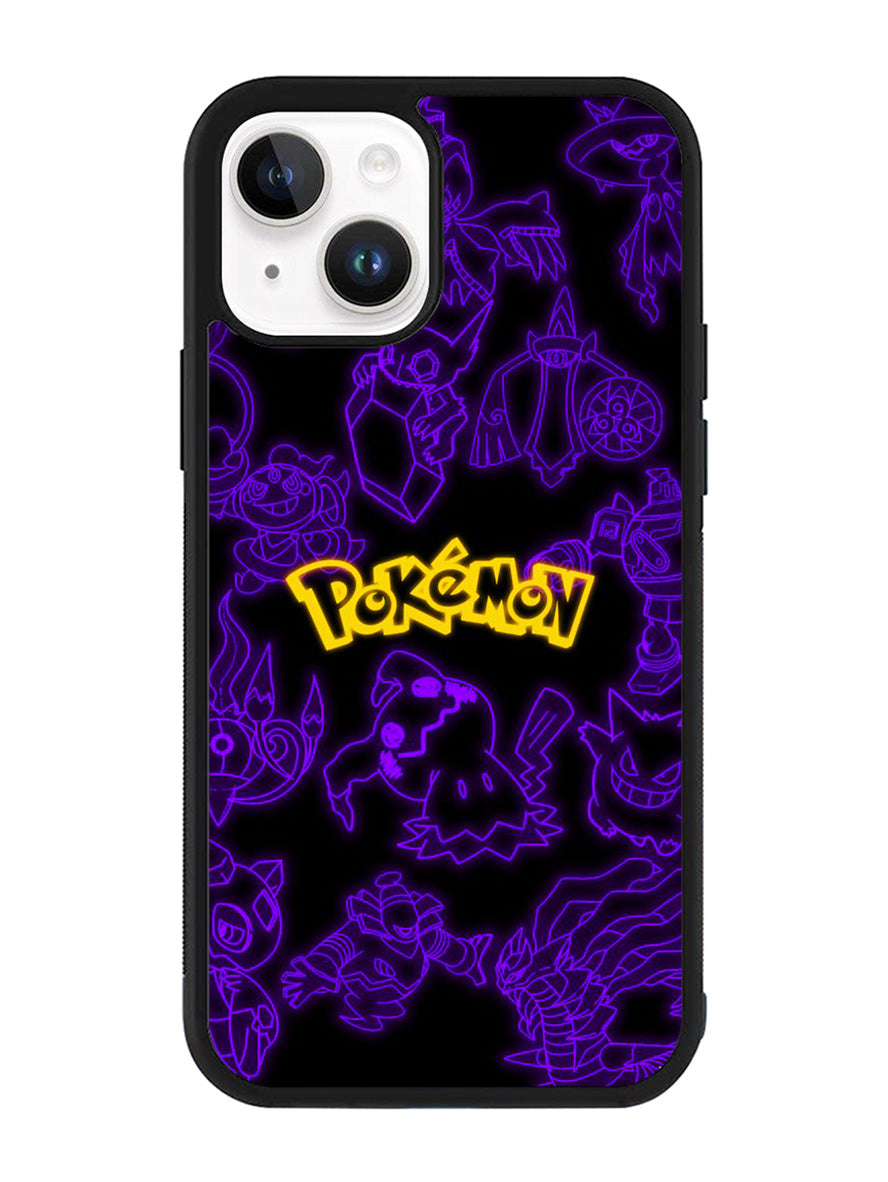 Pokemon light neon iPhone 15 Plus Case OV11003