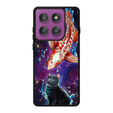 Fish and cat japanese Motorola Moto Edge 60 Pro Case OV10855