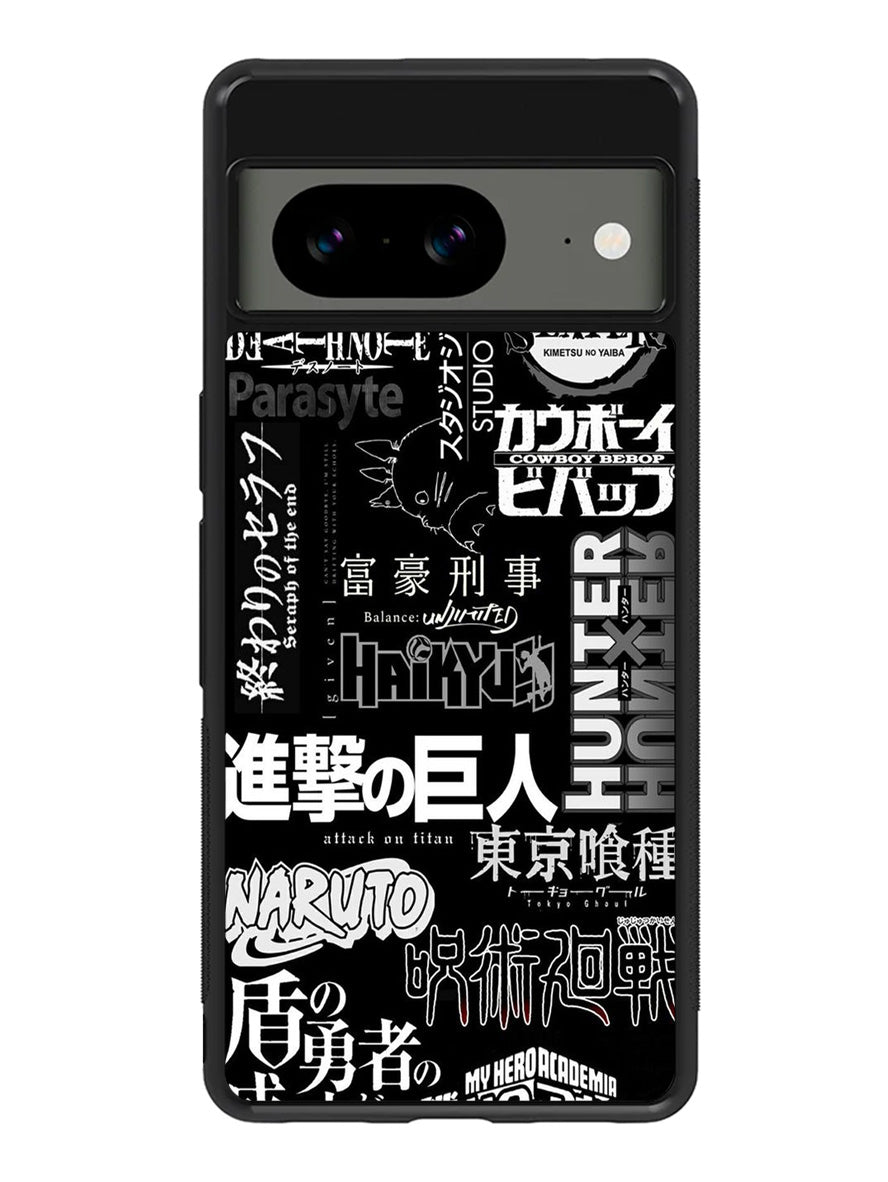 anime pattern Google Pixel 8A Case QC10899