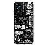 anime pattern Motorola Moto G Play 2024 Case OV10899