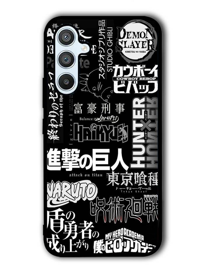 anime pattern Samsung Galaxy A54 5G Case OV10899