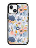 Flower blue iPhone 14 Plus Case QC10570