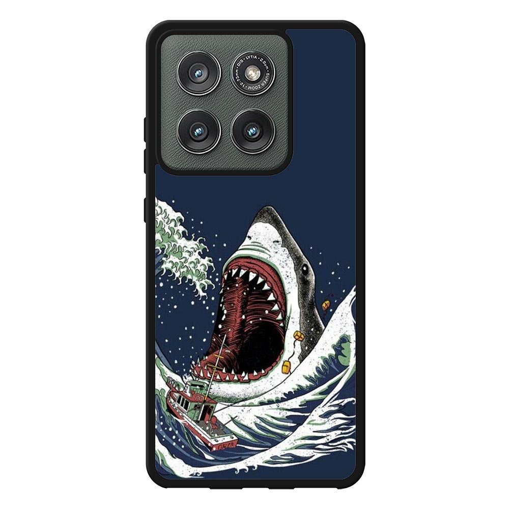 shark japanese wave Motorola Moto Edge 2025 Case OV10421