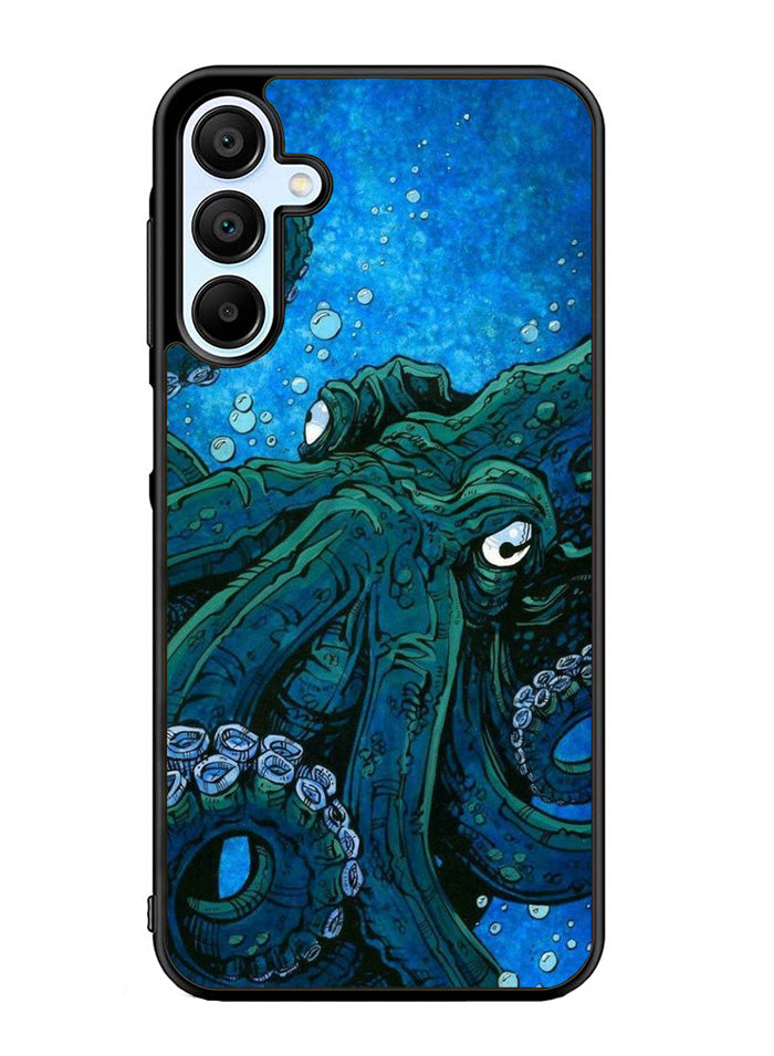 Blue octopus Samsung Galaxy A35 5G Case OV10657