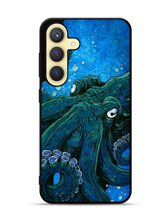 Blue octopus Samsung Galaxy S23 FE 5G Case QC10657