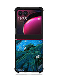 Blue octopus Motorola Moto Razr Plus 2023 , Moto Razr+ 2023 Case OV10657