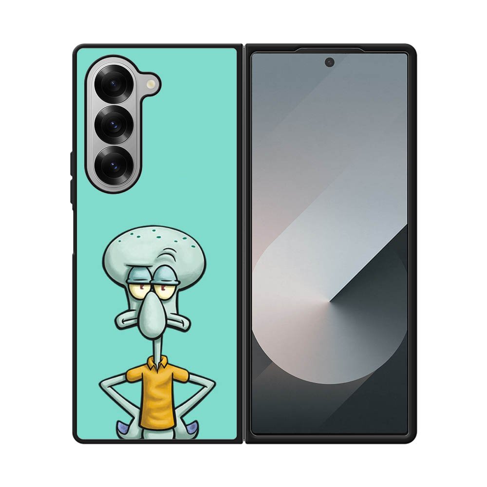 Squidward Tentacles Samsung Galaxy Z Fold 7 5G Case QC10439
