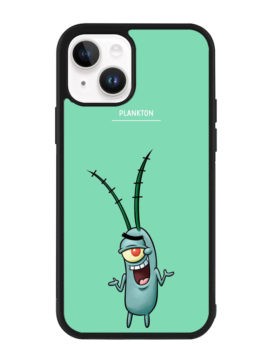 Sheldon J Plankton iPhone 14 Case QC10422