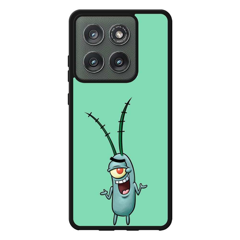 Sheldon J Plankton Motorola Moto Edge 2025 Case QC10422