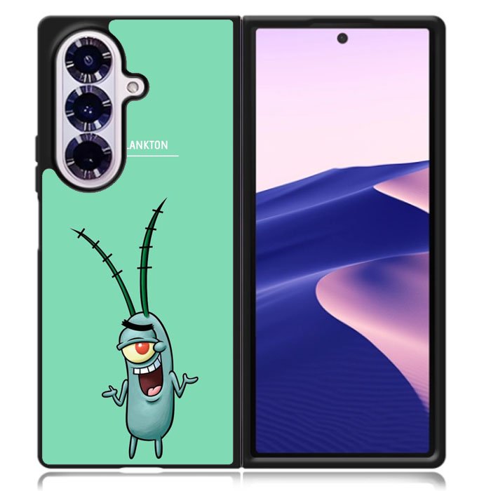 Sheldon J Plankton Samsung Galaxy Z Fold 7 Case OV10422