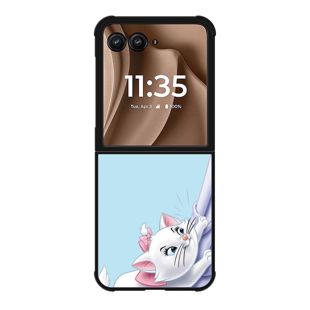 Blue Marie Cat Face Motorola Moto RAZR Plus 2025 Case OV10656