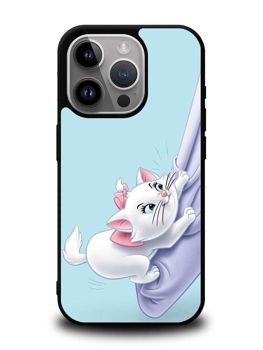 Blue Marie Cat Face iPhone 14 Pro Max Case QC10656