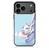 Blue Marie Cat Face iPhone 17 Pro Case OV10656