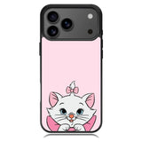 Pink Marie Cat Face Samsung Galaxy S26 Ultra Case OV10544