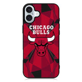 chicago bulls iPhone 16 Plus Case QC10680