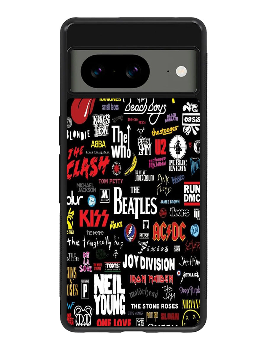 band sticker Google Pixel 8A Case QC3945