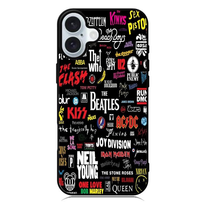 band sticker iPhone 16 Case QC3945
