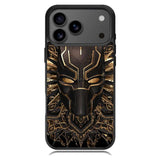 Black Panther W iPhone 17 Pro Case OV7204