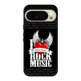 i love rock music Google Pixel 10 Pro Case QC1558