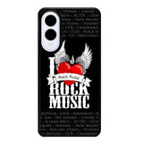 i love rock music Samsung Galaxy S25 Edge 5G Case OV1558