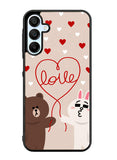 cony brown line Samsung Galaxy A35 5G Case OV1564