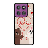 cony brown line Motorola Moto Edge 60 Pro Case OV1564