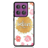 BELIEVE IN YOURSELF Motorola Moto Edge 2025 | Moto Edge 60 Fusion | Moto Edge 60 Pro Case OV1569