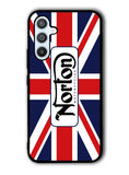 norton motorcycles england flag Samsung Galaxy A14 5G Case QC1584