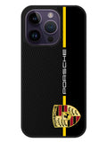 Porsche Stripe Carbon iPhone 14 Pro Case