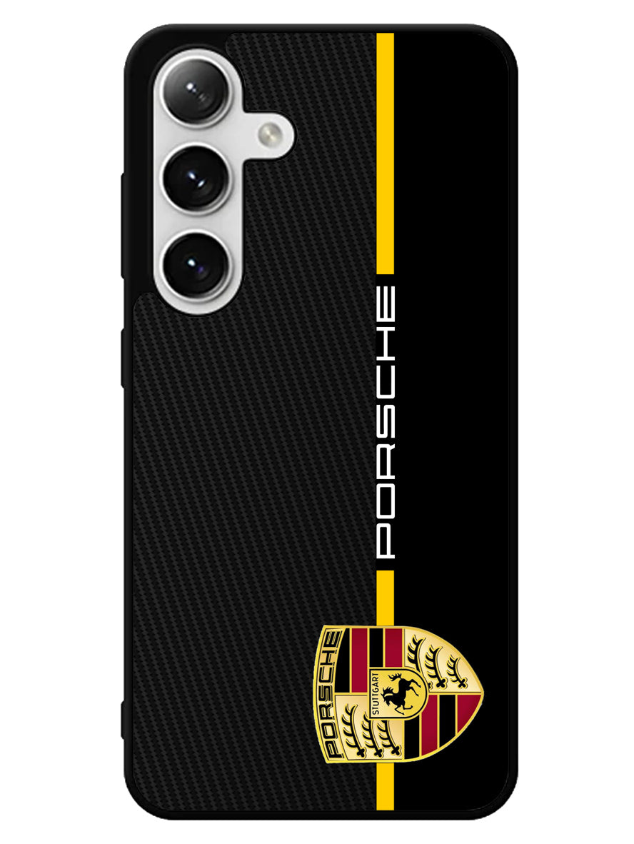 Porsche Stripe Carbon Samsung Galaxy S24 5G Case