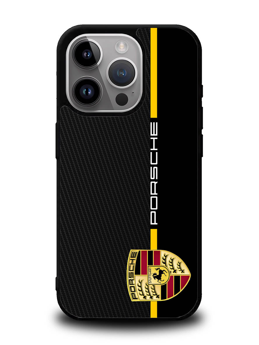 Porsche Stripe Carbon iPhone 16 Pro Max Case