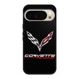 Corvette Logo Carbon 1st Google Pixel 10 Pro Case