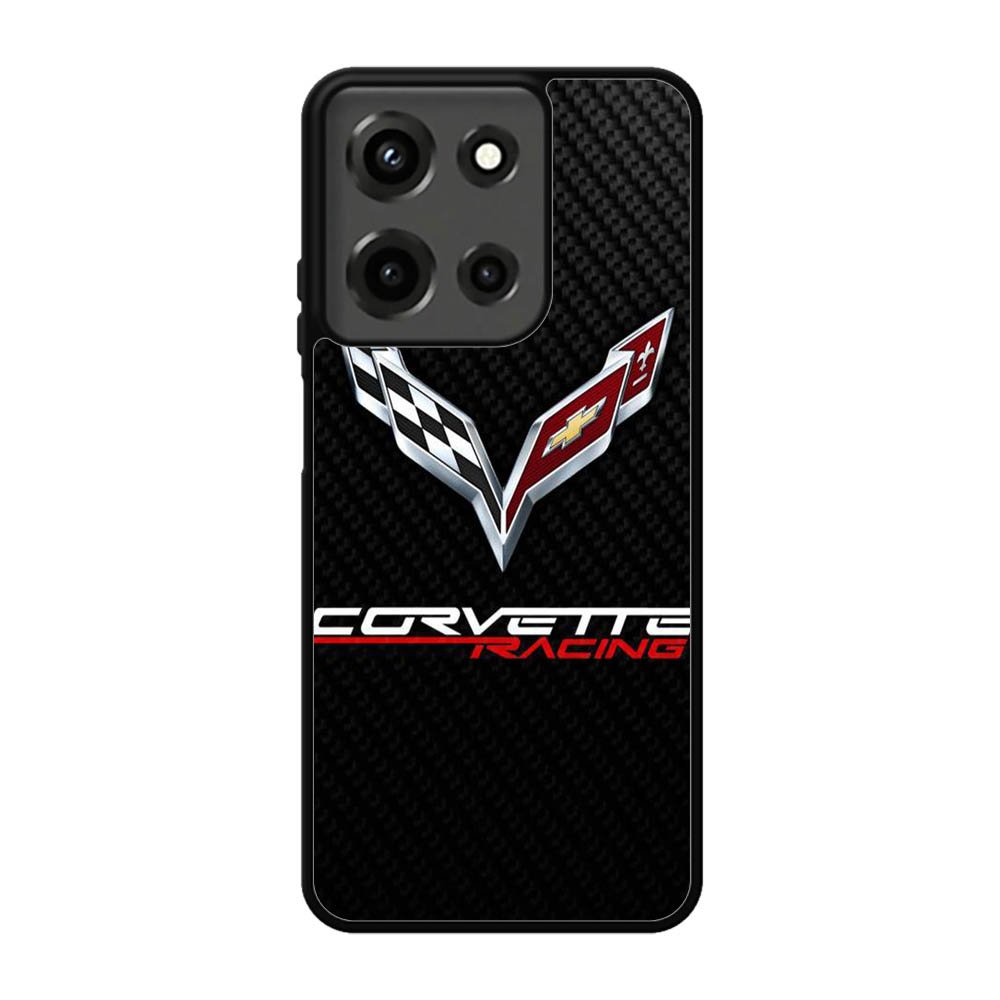 Corvette Logo Carbon 1st Motorola Moto G 5G 2025 Case OV7840