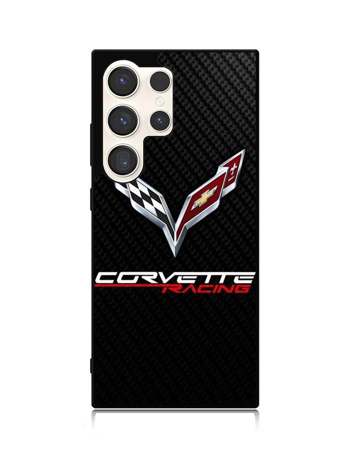 Corvette Logo Carbon 1st Samsung Galaxy S24 Ultra 5G Case
