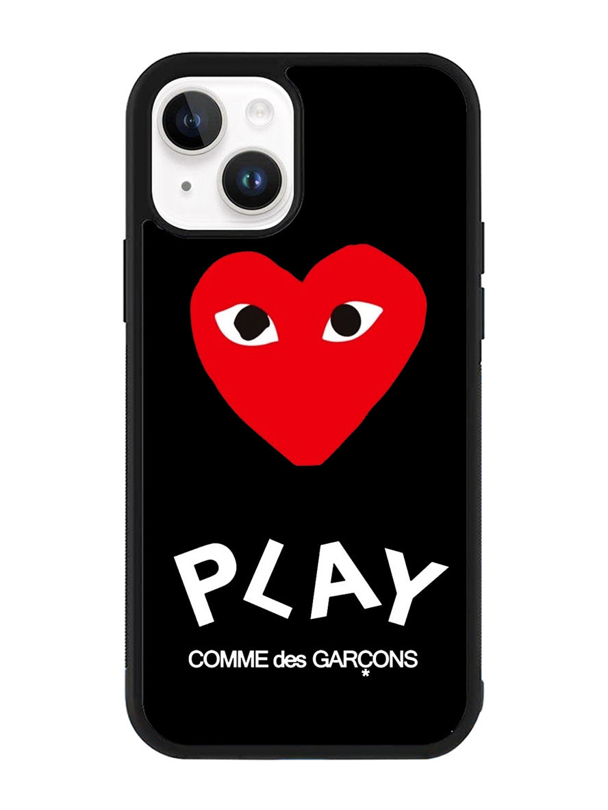 comme des garcons Logo iPhone 15 Case OV1619