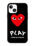 comme des garcons Logo iPhone 15 Case OV1619